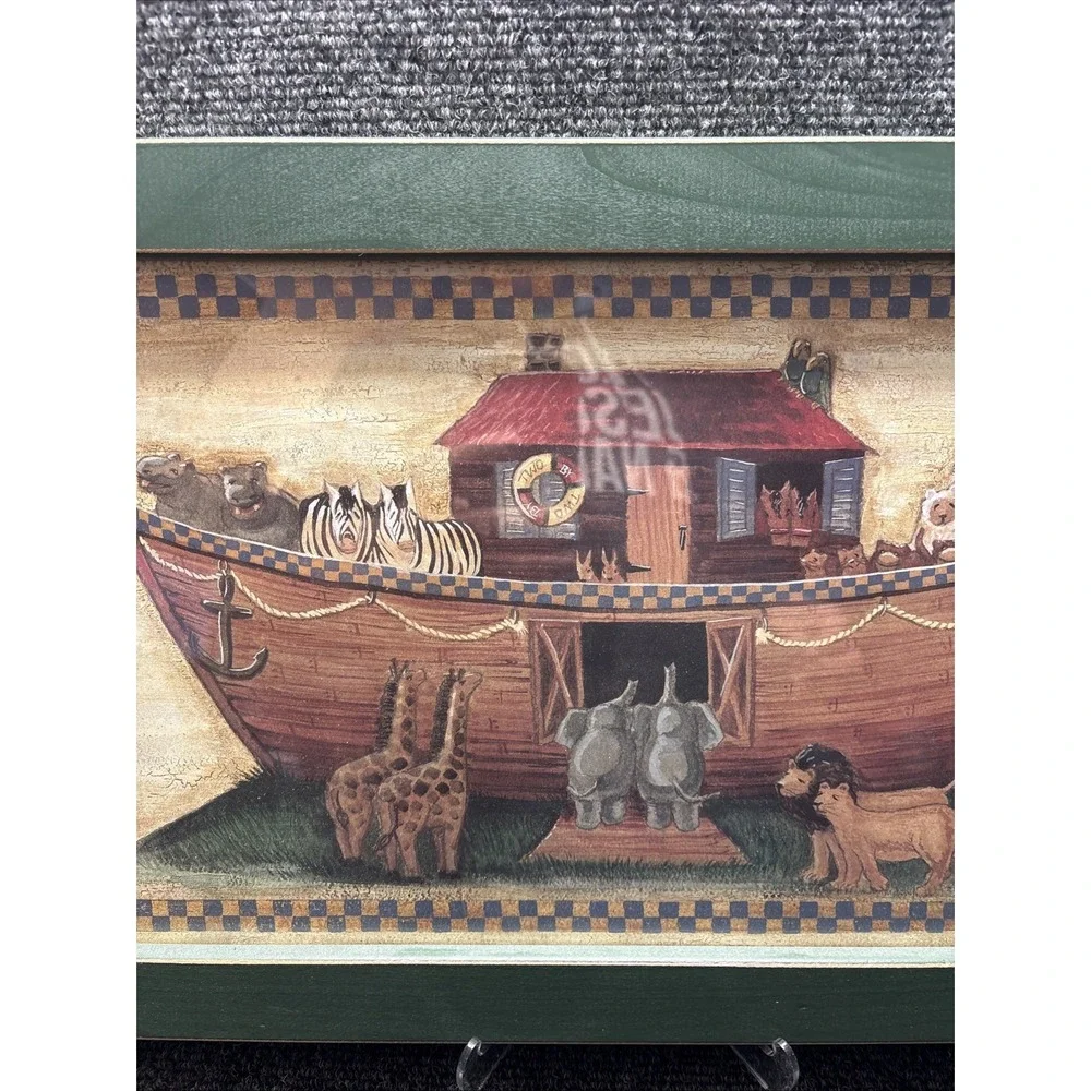 Noahs Ark Picture Animal Frame~12
